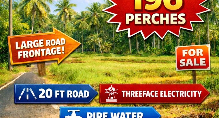 Land for Sale – Kalagedihena