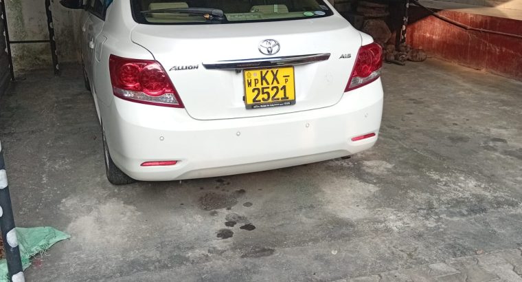 Car for Sale – Toyota Allion 2013 november KX series