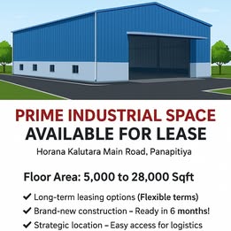 Warehouse – Horana Kaluthara Main Road