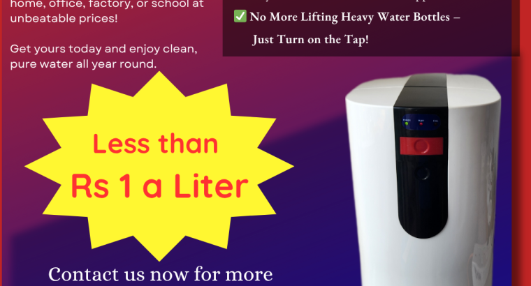 Reverse Osmosis Water Purification System For homes and Houses