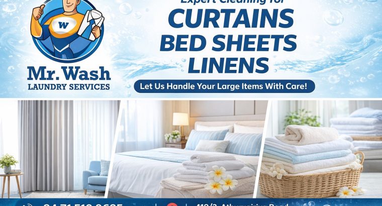 Mr Wash – Clean, Fresh & Reliable