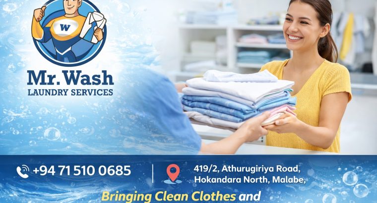 Mr Wash – Clean, Fresh & Reliable