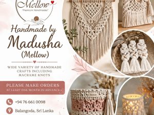 Handmade by Madusha – Unique Creations for Every Occasion