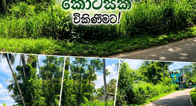 Land in Kamburupitiya – Prime Main Road Facing