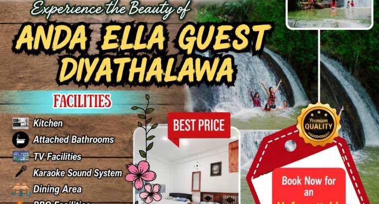 Anda Ella Guest Diyathalawa