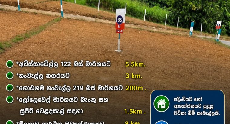 Prime Land for Sale in Meegoda – Nadun Uyana