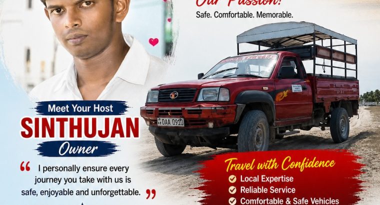 Delft Island Adventure with Sinthu Travels