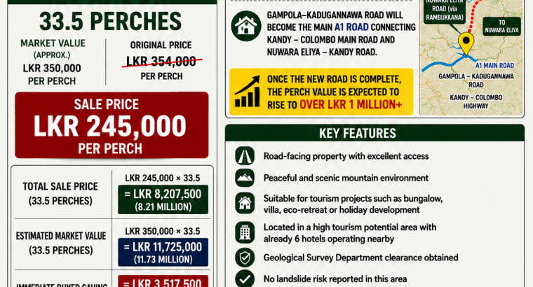 Land in Kadugannawa